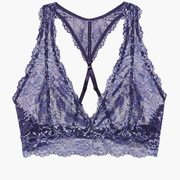 Savage X Fenty Floral Lace Racerback + Thong Set - Picture 2 of 5